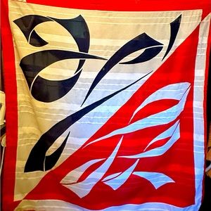 Vintage Designer Scarf by Jim Renoir